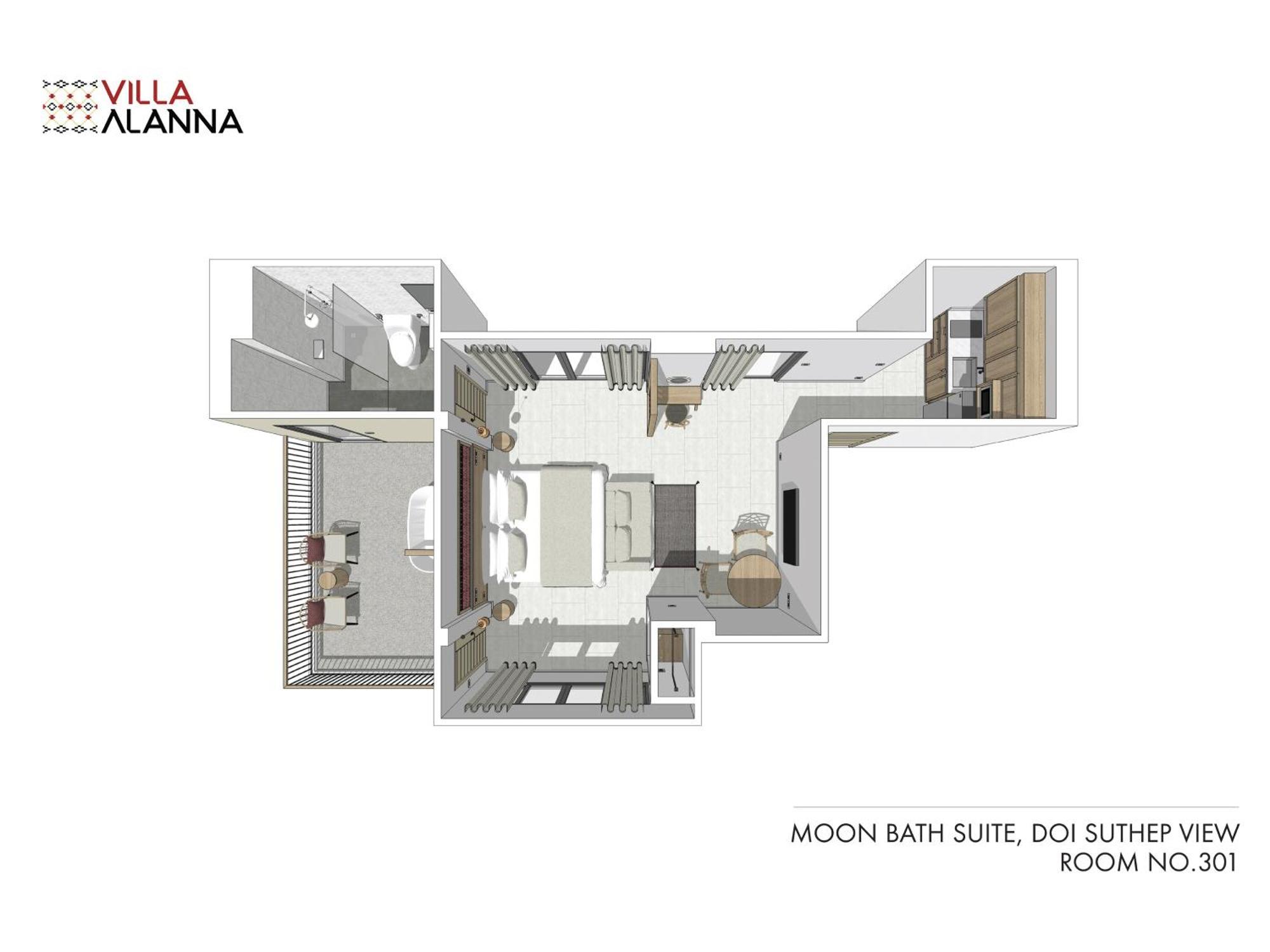 Villa Alanna Csiangmaj Szoba fotó