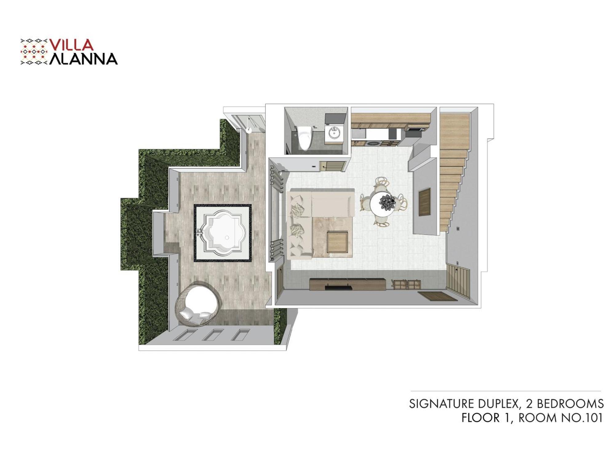 Villa Alanna Csiangmaj Szoba fotó